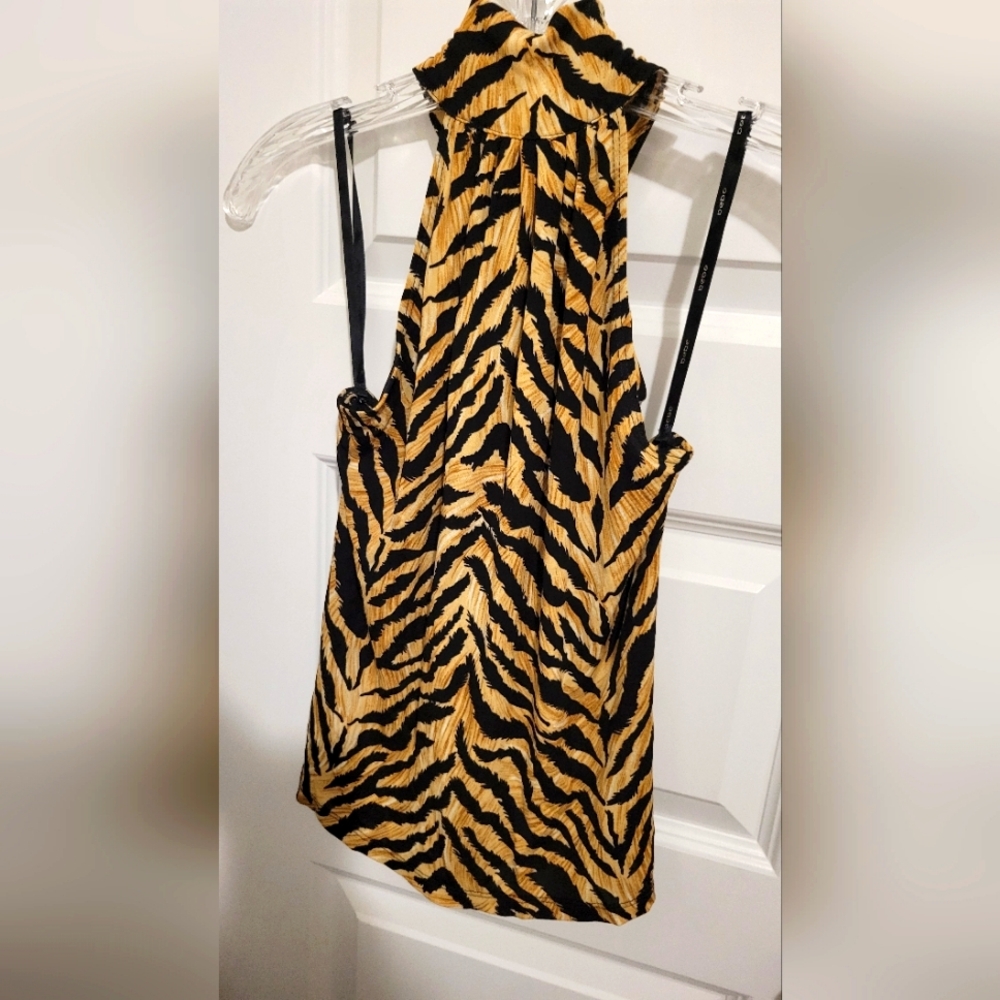Summer Tiger Print Top